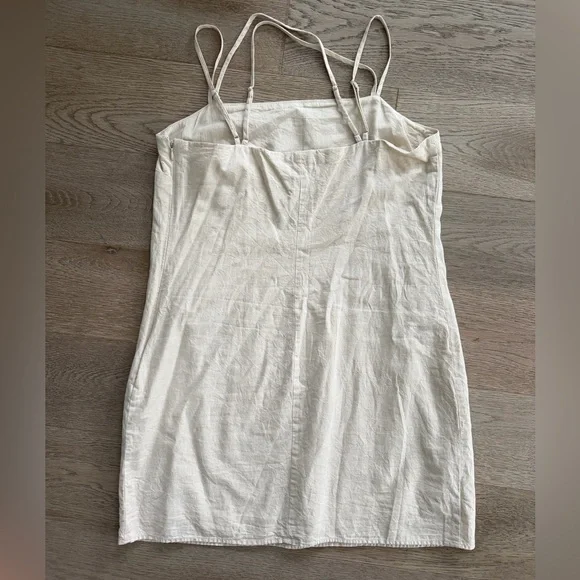 Linen Mini Dress - Picture 2 of 4